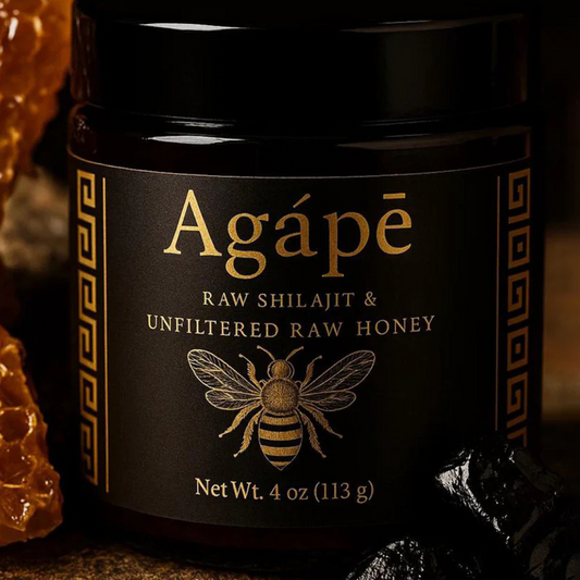 Agápē Raw Shilajit & Raw Honey | For Men & Women